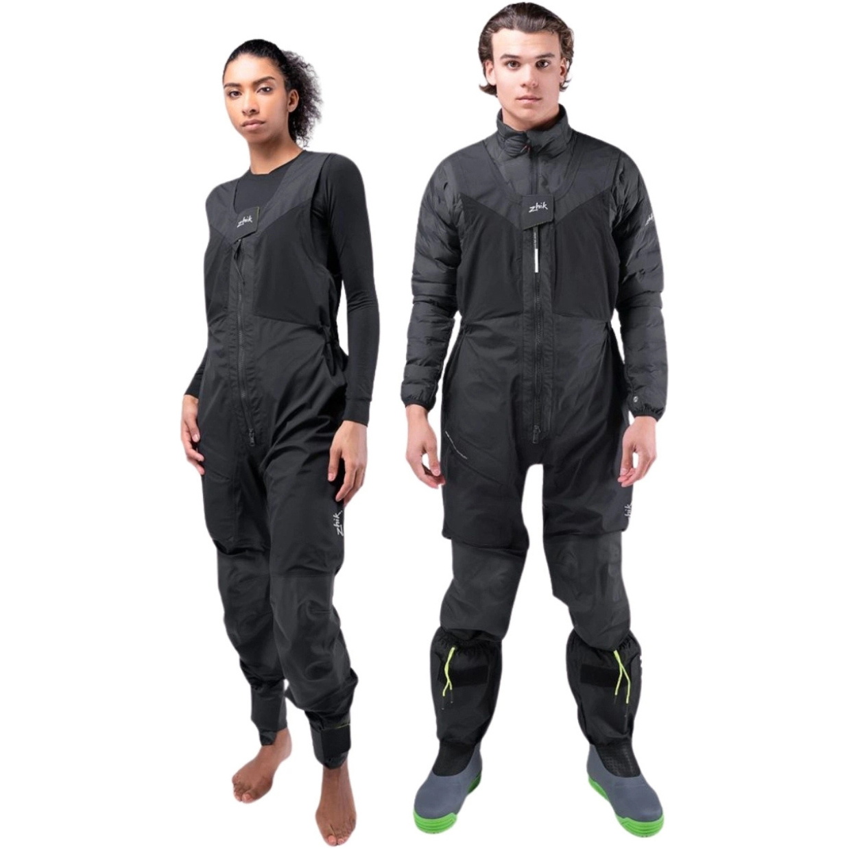 2026 Zhik CST500 Coastal Smock & Salopette Zeilpak ZCST500SASCS - Black